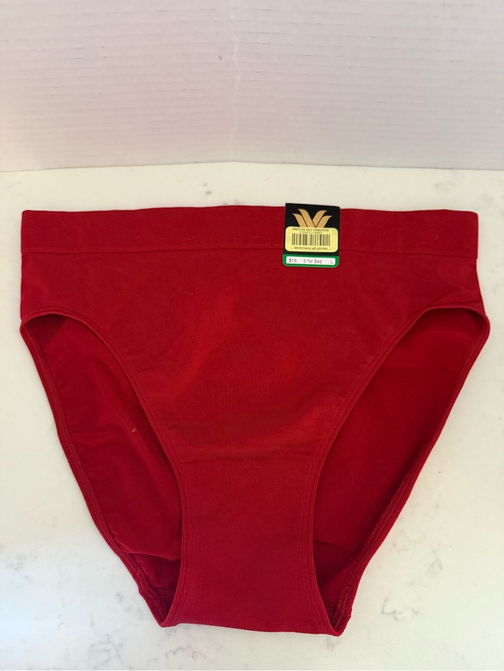 Wacoal Briefs High Cut in Red